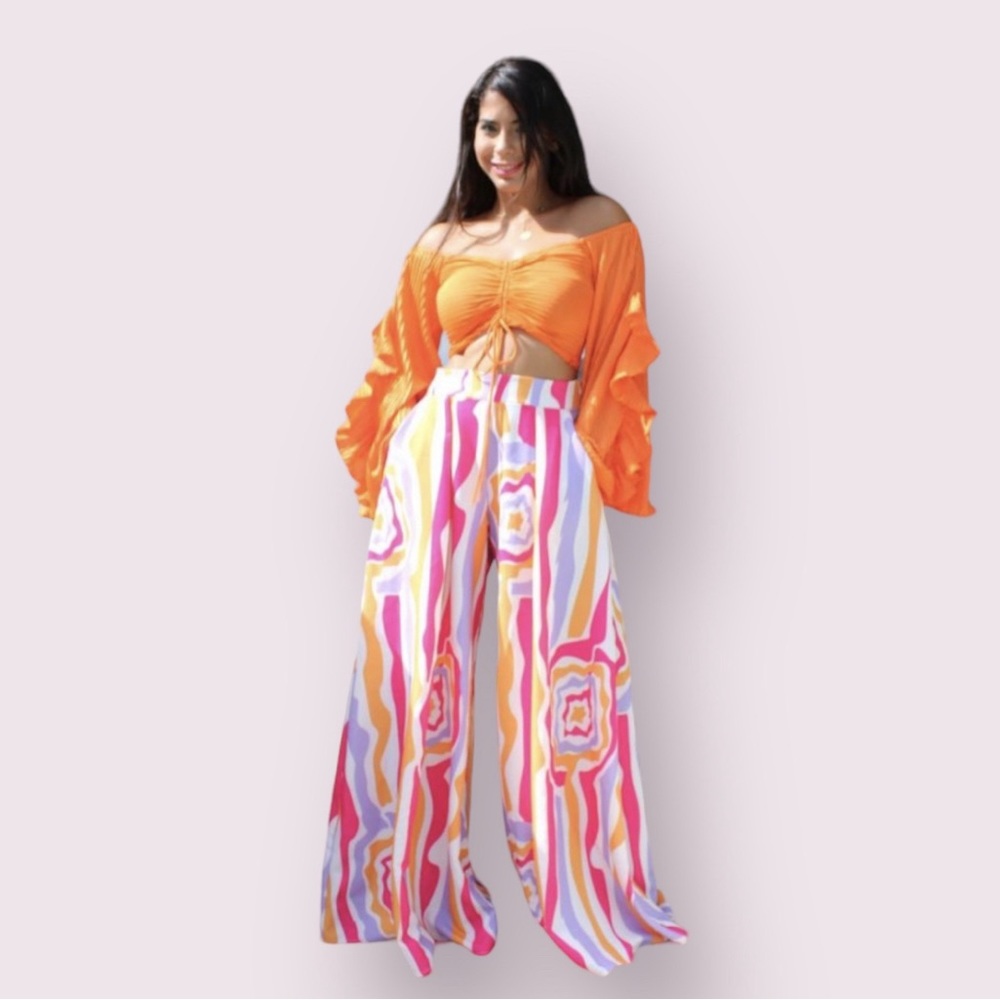 Colorful and fun Palazzo pants